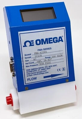 Omega FMA-A2304 Gas Flow Sensor Mass Flow Meter EXCELLENT - Image 1 of 2