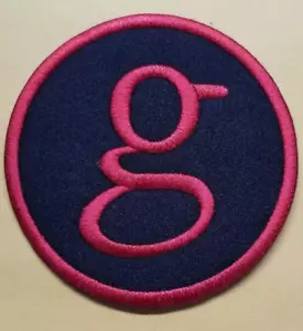 Bestickter Garth Brooks Country ROTER Bandaufnäher ca. 3 Zoll - Bild 1 von 2