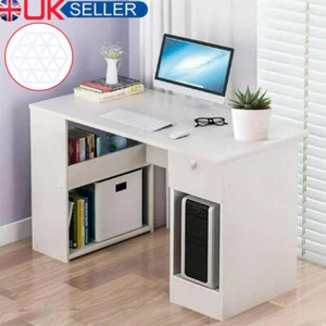 Computer Desk Laptop Pc Study Table Home Office Desk Furniture Shelf Workstation - Picture 1 of 14