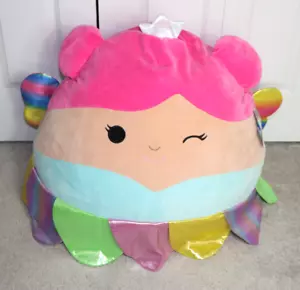 Squishmallow Esmina The Fairy 24" riesiges Kissen Plüschtier super weich NEU MIT ETIKETT - Bild 1 von 13
