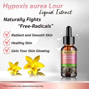 25 ml Natural Thai Hypoxis Aurea Lour Herbal Extract Liquid Healthy Growing Skin - Picture 1 of 6