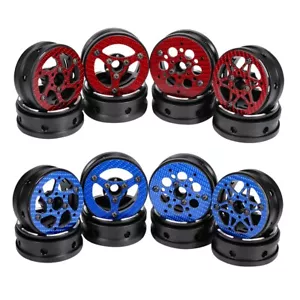 1,9" Kohlefaser Beadlock Räder Felge für 1/10 RC Crawler LCG CAPRA SCX10 Pro - Bild 1 von 31