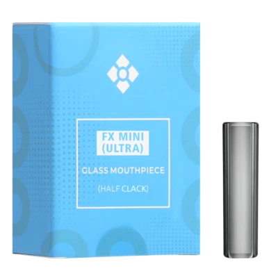 WOLKENKRAFT FX MINI (ULTRA) Glasmundstück *Halb-Schwarz* - Bild 1 von 2