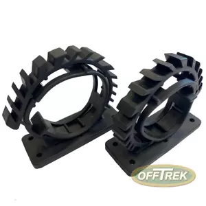 (2 pz) morsetto in gomma / pugno 50-195 mm supporti utensili / estintori VC20NC1003 - Foto 1 di 6
