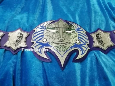Cinturón Campeonato Inmortal TNA Jeff Hardy Cuero Real Adulto Talla 2mm/4mm Zinc Foto 1 de 4