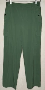 Pantalones cargo Athleta Vienna para mujer 16 T verde salvia elevado atlético sedoso viaje - Imagen 1 de 9