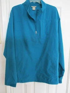DULUTH JACKE HERREN GRÖSSE MEDIUM TALL BLAU 1/4 REISSVERSCHLUSS PULLOVER WINDBREAKER - Bild 1 von 5