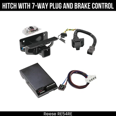 Control de freno Reese enganche remolque paquete para 03-08 Dodge Ram 1500 03-09 2500 3500 44603 Foto 1 de 4