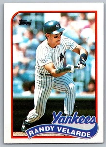 1989 Topps Randy Velarde New York Yankees #584 - Picture 1 of 2