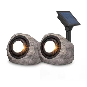 Koda Faretti Solari LED Rock, Confezione da 2 Nuovi - Foto 1 di 7