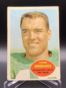 1960 Topps Tom Brookshier #89 Eagles Rookie Vintage *Corner Damage FREE SHIPPING - Picture 1 of 9