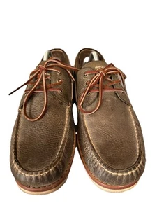 Frye Herren 11 1/2 Sully Bootsschuhe Vollleder Halbschuhe Schnürsenkel Slipper Freizeit - Bild 1 von 9