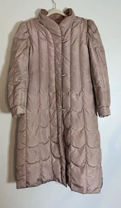 Abrigo de plumón vintage The Water’s Edge para mujer L 80 % plumón de pato 20 % pluma acolchado largo - Imagen 1 de 14