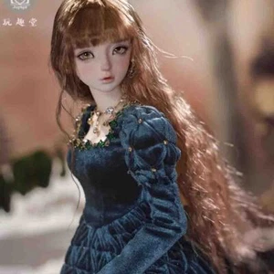 Full Set Resin Girl 1/4 BJD Puppe Kugelgelenk Puppe Mittelalter Prinzessin Handarbeit Geschenk - Bild 1 von 8