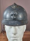 ORIGINAL WW1 HORIZON BLUE FRENCH INFANTRY ADRIAN HELMET