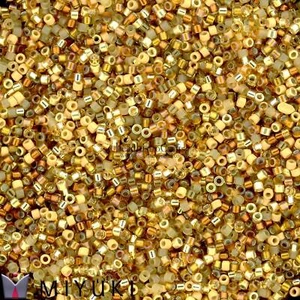 10g Miyuki 11/0 DELICA Seed beads - MIDAS TOUCH Mix ** - size 11 seed beads - Picture 1 of 2