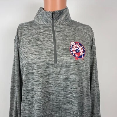 Fanatics Boston Celtics July 4th Quarter Zip Performance Jacket NBA Basketball L - Image 1 of 4