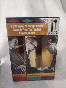 Jazz Icons: Series 2 (Boxed Set)RARE Jaze Icons 8-Disc Set Pop Music New (Other) - Foto 1 di 8