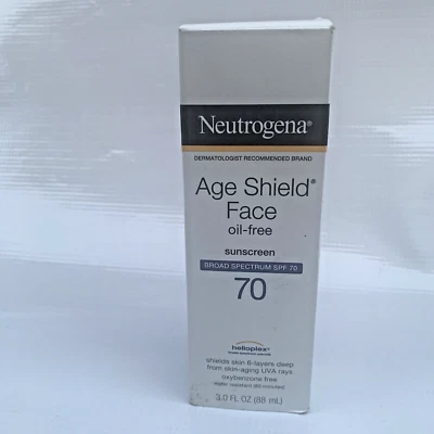 Neutrogena Loción Facial Age Shield FPS 70 Protector Solar Amplio Espectro Exp 07/2026 Foto 1 de 4