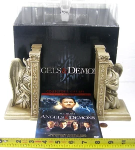 Angels & Demons DVD Collector's Gift Set with Numbered Bookends 2009 - Imagen 1 de 9