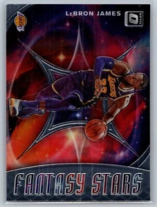 2019-20 Donruss Optic #14 LeBron James Fantasy Stars LAKERS - Picture 1 of 2