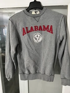 Vintage Alabama Crimson Tide Pullover Herren Large Rundhalsausschnitt Größe Small Roll Tide - Bild 1 von 4