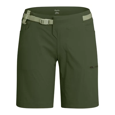 Rapha Women's EXPLORE OVERSHORTS Med Deep Olive Green New/Tags - Image 1 of 4
