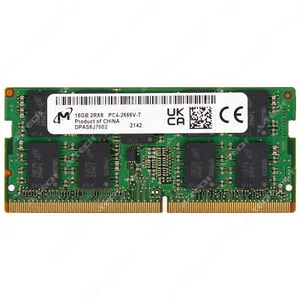 Micron 16GB DDR4-2666 ECC SODIMM MTA18ASF2G72HZ-2G6E1 Server Memory RAM - Picture 1 of 2