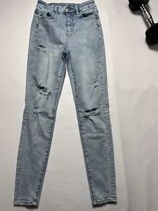 American Eagle Damenjeans Größe 0 blau #B-998 - Bild 1 von 8