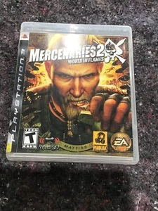 PLAYSTATION 3 MERCENARIES 2 WORLD IN FLAMES BUONE CONDIZIONI Spedizione gratuita!!! 1010 - Foto 1 di 5