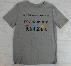 The One Where They Go To Disney Friends T-Shirt Unisex Jugend L 12-14 Katze & Jack - Bild 1 von 3