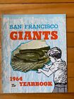 1964 SAN FRANCISCO GIANTS Jahrbuch - SELTEN & VINTAGE MLB Souvenir! (Gebrochener Rücken)