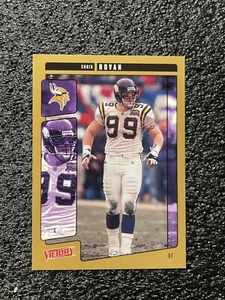 2001 Oberdeck Victory Gold Chris Hovan #192 - Bild 1 von 2