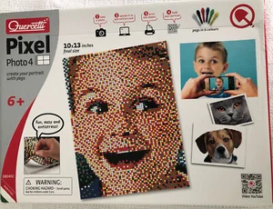 Quercetti Pixel Foto 4 Erstellen Sie Ihre eigenen individuellen Portrait Klammertafeln - Bild 1 von 9