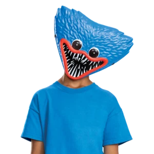 Kids Poppy Playtime Huggy Wuggy Half Mask - Picture 1 of 1