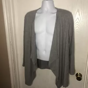 Cardigan Calvin Klein donna XL cascata giacca grigio casual da lavoro viaggio - Foto 1 di 11