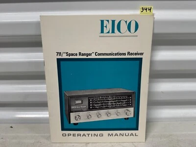 Vintage EICO Model 711 DX-711 Space Ranger Solid State Communication Receiver - Image 1 of 4