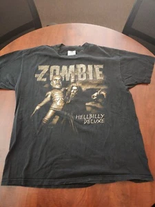 Vintage Rob Zombie Hellbilly Deluxe Tour 1998 T-Shirt Winterland XL - Bild 1 von 4