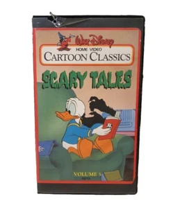 Disney Scary Tales Cartoon Classics Vol 3 Betamax *Not VHS* 1983 Vintage *LESEN - Bild 1 von 12