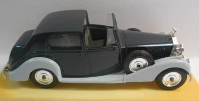 Solido 1/43 Scale Metal Model - SO257 ROLLS ROYCE 46 BLUE - Image 1 of 2