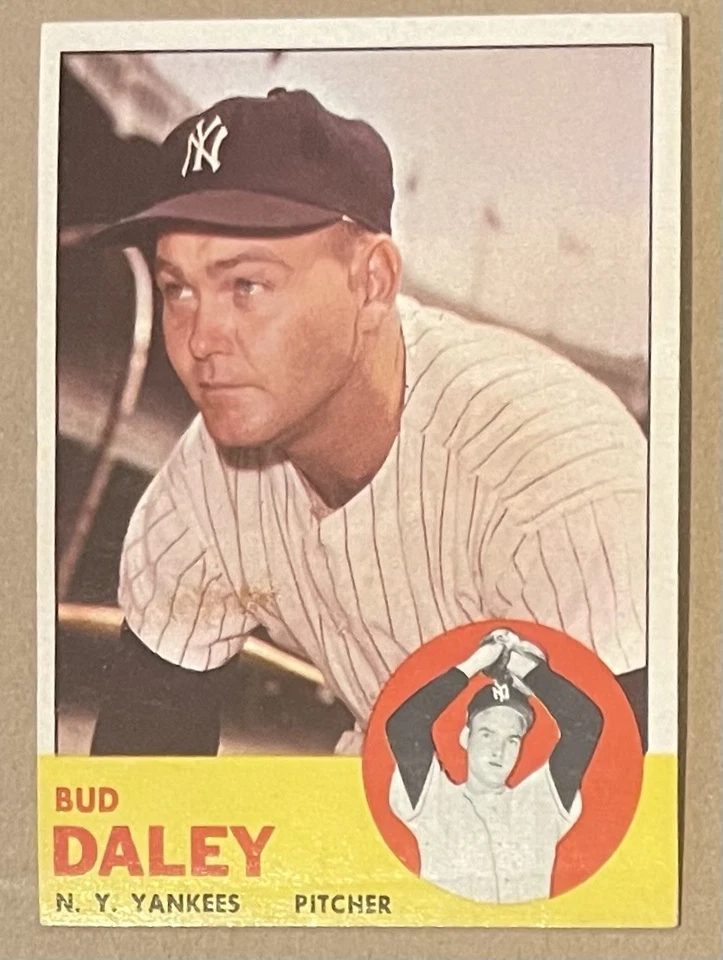 1963 TOPPS BASEBALL CARDS, USE FOR FILLER, PICK YOUR CARD. - Image 1 of 1
