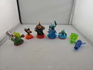 Lote de 7 - Figuras y trampas del equipo de trampa Activision Skylanders Wild Hog Fryno Gill - Imagen 1 de 8