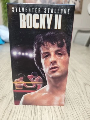Rocky II (VHS, 1996) Sylvester Stallone 1979 Movie *BUY 2 GET 1 FREE* - Immagine 1 di 2