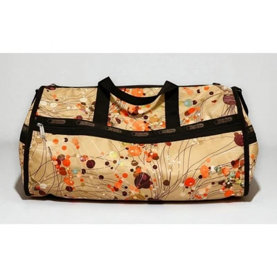 Bolso de Lona Le SportSac Locking Para Mujer Patrón Abstracto Fin de Semana Foto 1 de 4