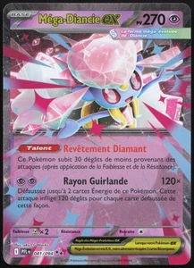 Carte Pokémon Méga-Diancie-ex  041/094    Flammes Fantasmagoriques Français - Imagen 1 de 2