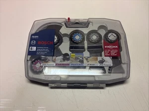Bosch OSL005C Starlock 5 Piece Oscillating Multi-Tool Set (NEW) - Picture 1 of 8