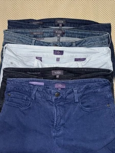 Paket mit 5 Denim-Jeans Größe 12 (12P) von NYDJ blau schwarz - Bild 1 von 17