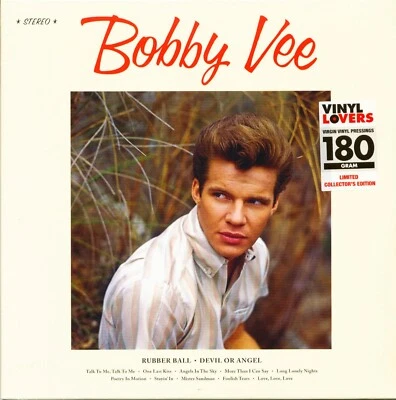 Bobby Vee: Rubber Ball / Devil Or Angel - 180g Vinyl Import LP - NEW & SEALED - Image 1 of 3
