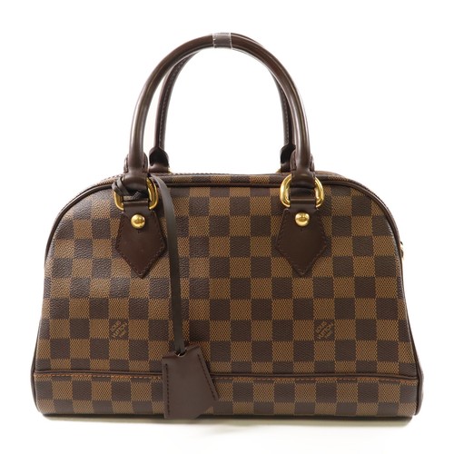 LOUIS VUITTON（LV） Borsa a tracolla Louis Vuitton LV GHW Duomo borsa a mano N60008 marrone damier