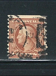 US Year of 1917 Washington Coil Stamp Scott# 495, (Used), - Picture 1 of 2